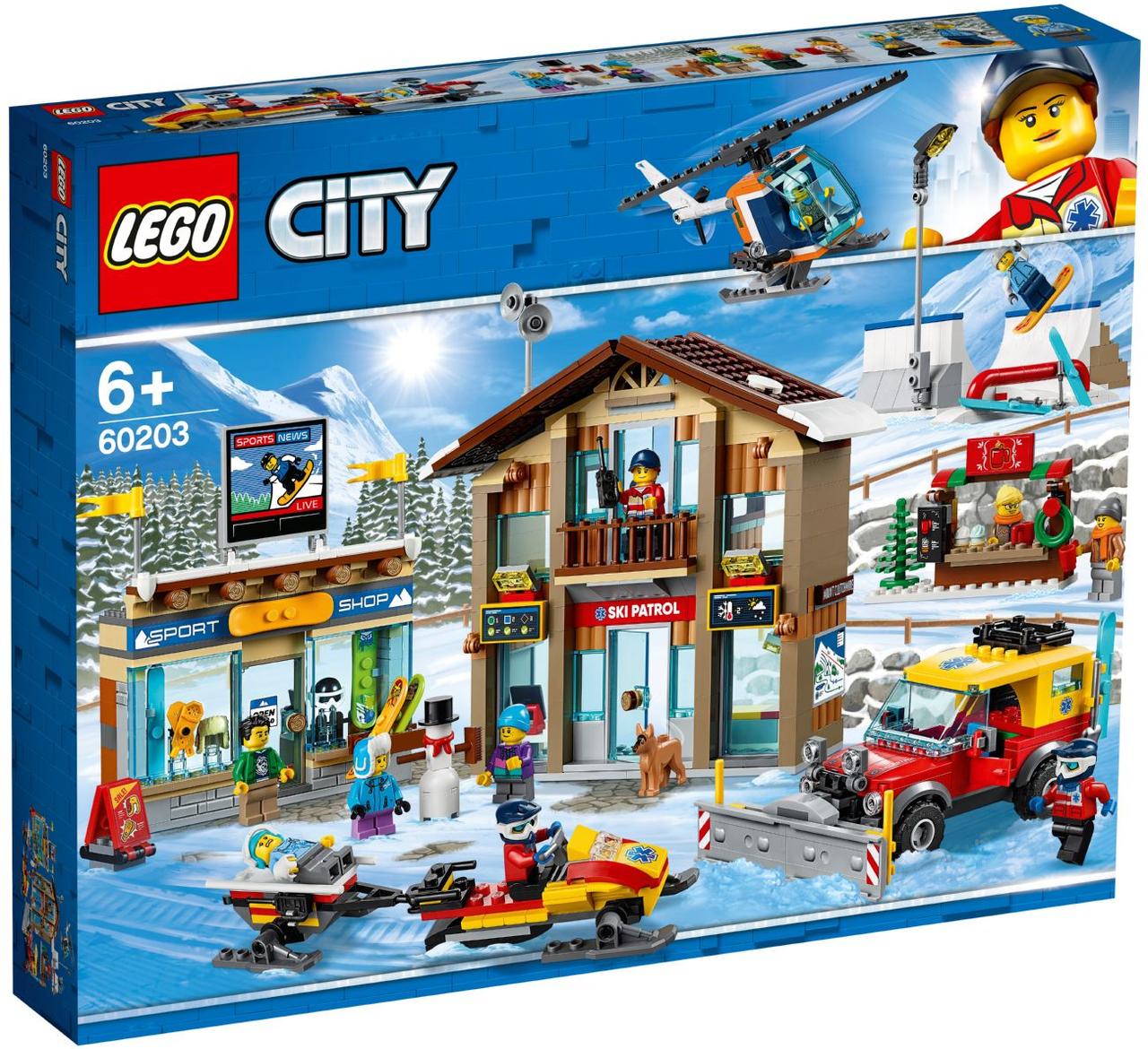 Lego City Гірськолижний курорт 60203