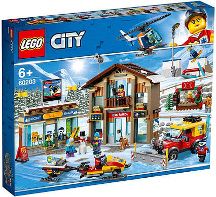 Lego City Гірськолижний курорт 60203