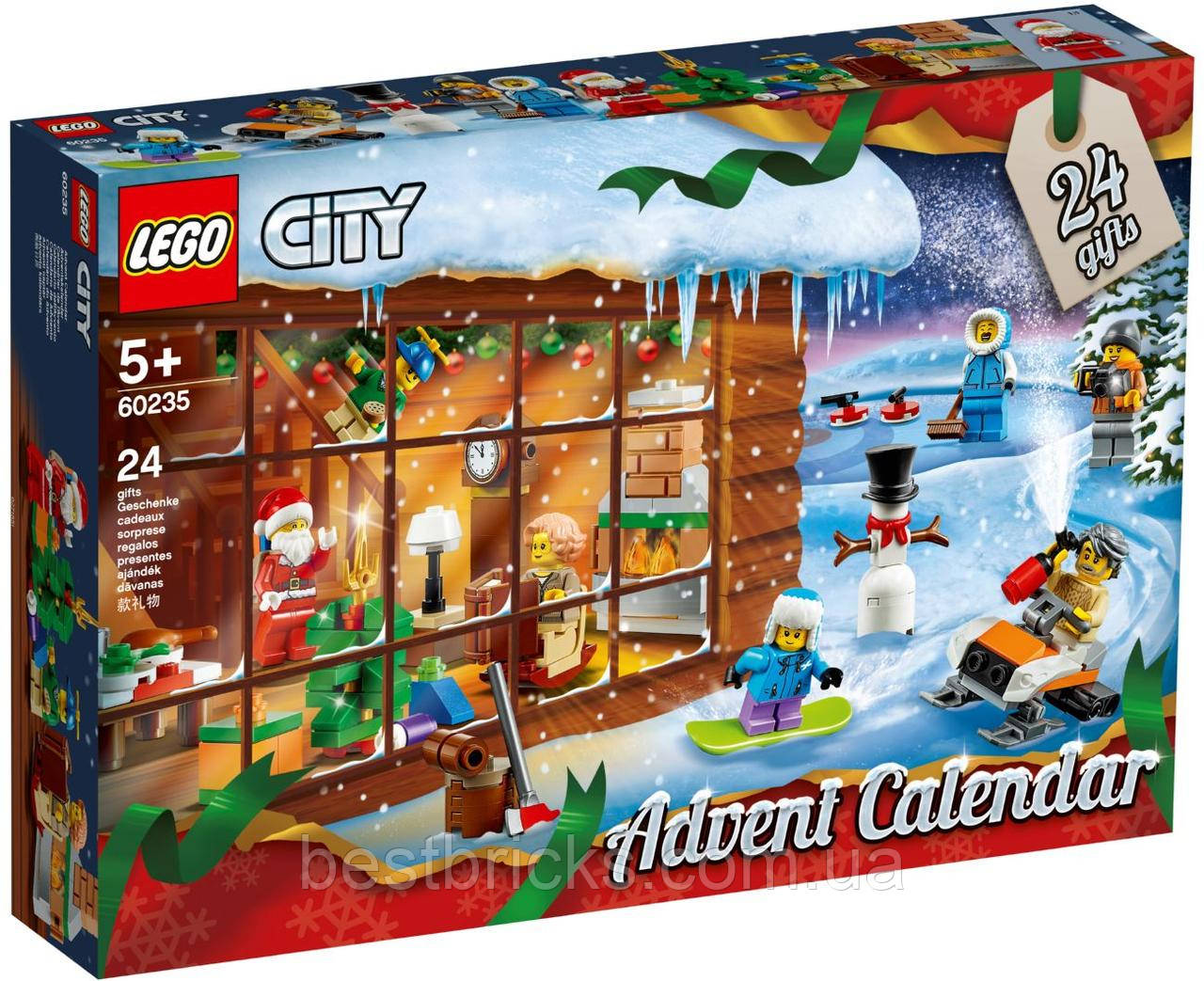 Lego City Новорічний календар Лего Сіті 60235, фото 1
