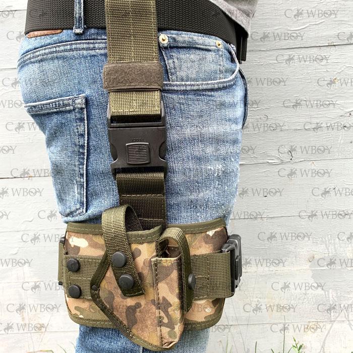 Кобура на стегнах з платформою для пістолета ПМ, мультикам
