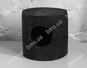 Гумова бочка чорна для гасителя / триноги