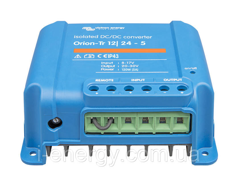 Конвертор Orion-Tr 12/24-10 (240W) Isolated ORI122424110 Victron Energy 12-24В 10А 240Вт