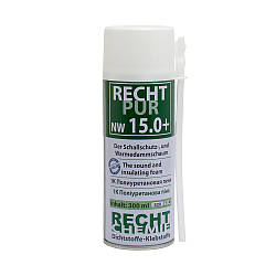 Піна монтажна поліуретанова RECHT 300 мл x 15 л