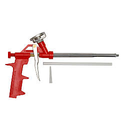 Пістолет для монтажної піни G01 34 см червоний