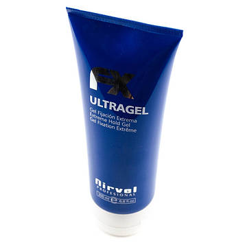 Гель для укладання волосся екстрасильної фіксації Нірвел Nirvel Fx Ultragel 200 мл 8429