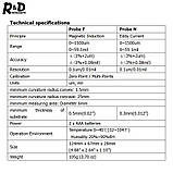 Товщиномір Yunombo YNB-210, фото 3