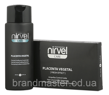 Набір шампунь і ампули проти випадіння волосся Nirvel Anti-hair loss 250 мл 8036