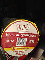 МАЛЯРНА СКЛОТКАНИНА Wellton під фарбування W30 (Фінляндія) 50 м. кв.