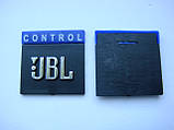 Значок, наклейка, логотип (пластик) 29x29mm на сітку колонки JBL Control, фото 3