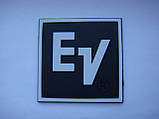 Значок, наклейка, логотип 63x63mm (plastic) на сітку колонки EV (Electro voice), фото 6