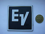 Значок, наклейка, логотип 63x63mm (plastic) на сітку колонки EV (Electro voice), фото 8