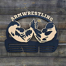 Медальниця, тримач для медалей, холдер для медалей. Армрестлінг