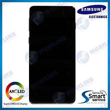 Дисплей Samsung G973 Galaxy S10 Білий(White),GH82-18850B, Super AMOLED!