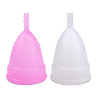 Менструальные чаши капы комплект (S и L) гипоаллергенны