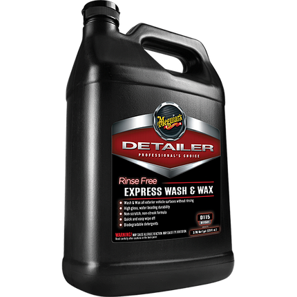 Концентрат суха мийка з віском - Meguiar's Detailer Rinse Free Express Wash & Wax 3,79 л. (D11501), фото 2