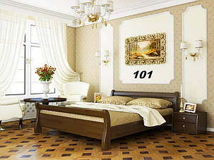 Ліжко Діана 140х190 Бук Щит 101 (Естелла-ТМ), фото 2