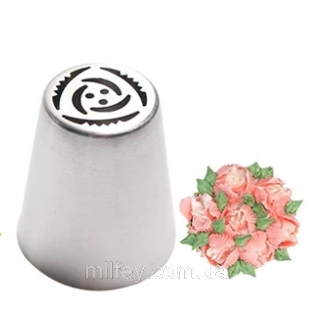 Кондитерська насадка для малазійських квітів E, фото 1