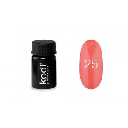 Кольорова Гель-фарба Kodi professional №25 4мл, фото 1