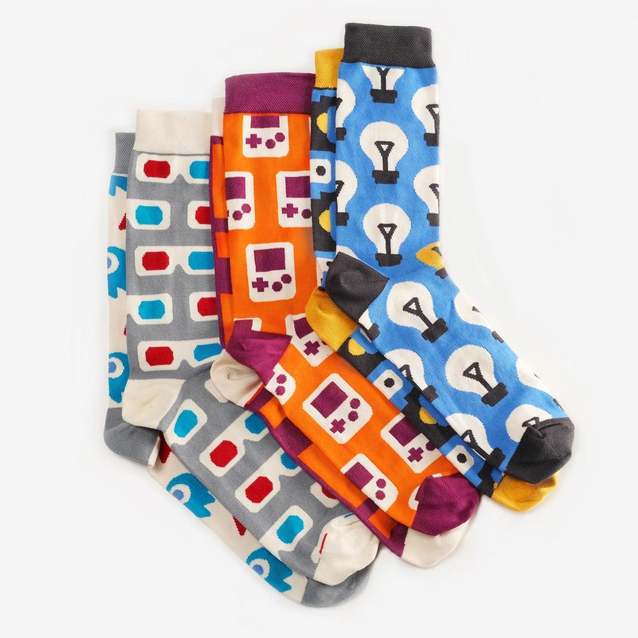 Шкарпетки Dodo Socks набір Geek 42-43, 3 шт