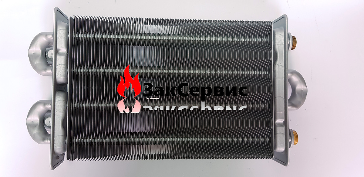 Теплообмінник бітермічний на газовий котел Beretta CIAO N 24 CAI/CSI R10021419 R2310 analog, фото 1