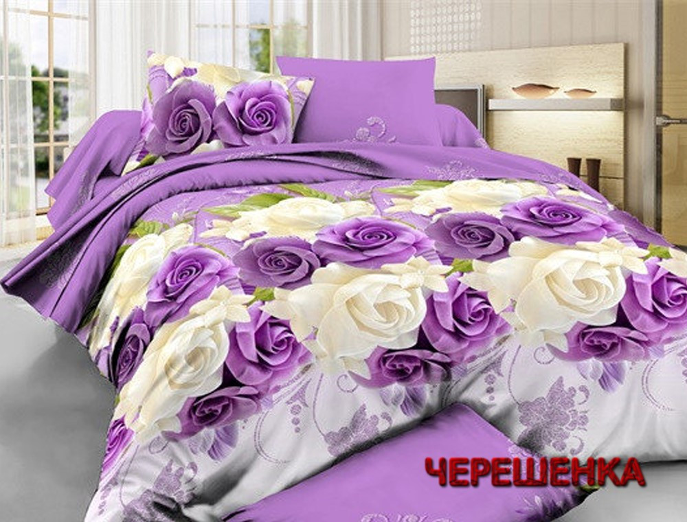 Тканина для постільної білизни Бязь "Gold" Lux GL1129 (50м)