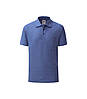 Чоловіча футболка поло синя меланж 402-R6, фото 2