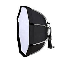 Софтбокс, розсіювач, дифузор, октобокс Triopo — KS-90 для накамерного спалаху — 90 см