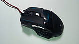 Ігрова миша OUIDENY CZF X7 (3200 DPI) GAMING USB, black, фото 2