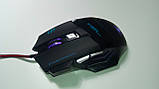 Миша ігрова OUIDENY CZF X7 (3200 DPI) GAMING USB, black, фото 5