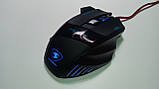 Миша ігрова OUIDENY CZF X7 (3200 DPI) GAMING USB, black, фото 6