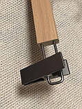 Плічка вішалки дерев'яні для спідниць і штанів з прищіпками, фото 4