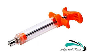 Шприц ветеринарний багаторазовий на 10 мл (Польща)