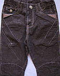 Стильні штани для хлопчиків 110,122,134,140,146 зростання, фото 2