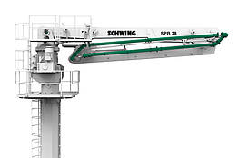 Окрема переставна бетонорозподільна стріла SPB 28 SCHWING-Stetter