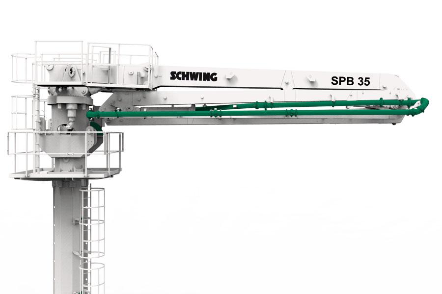 Окрема переставна бетонорозподільна стріла SPB 35 SCHWING-Stetter, фото 1