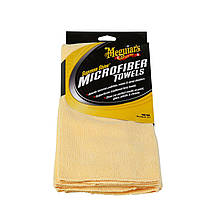 Рушник мікрофібровий - Meguiar's Supreme Shine Microfiber Towel 40х60 см. жовтий (X2010EU), фото 2