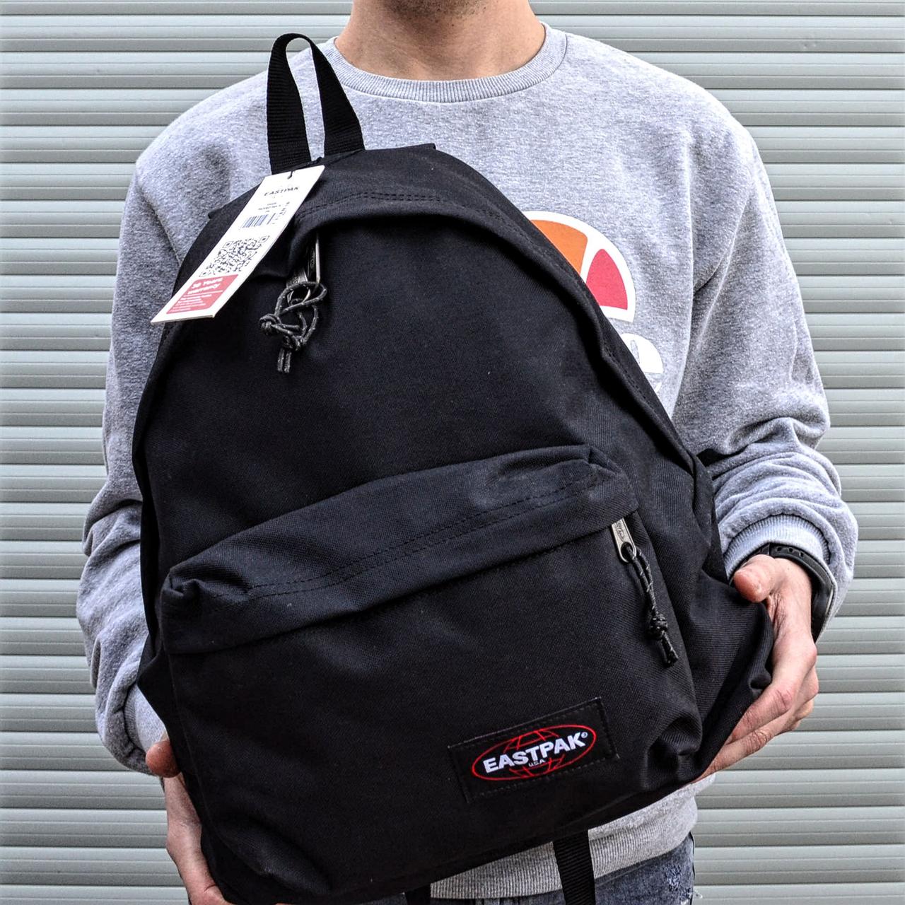 Рюкзак городской качественный EASTPAK EK 620, цвет черный - фото 1 - id-p1017384447