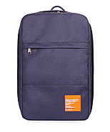 Рюкзак для ручної поклажі в літак PoolParty HUB (синій) - Ryanair/Wizz Air/МАУ, фото 2