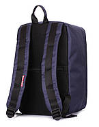 Рюкзак для ручної поклажі в літак PoolParty HUB (синій) - Ryanair/Wizz Air/МАУ, фото 4