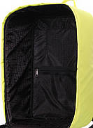 Рюкзак для ручної поклажі в літак PoolParty HUB (жовтий) — Ryanair / Wizz Air / МАУ, фото 3