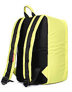 Рюкзак для ручної поклажі в літак PoolParty HUB (жовтий) — Ryanair / Wizz Air / МАУ, фото 4