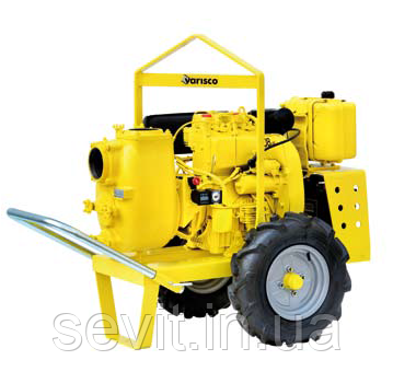 Дизельна мотопомпа JD 4-159 G10 MLD45 TROLLEY, фото 1