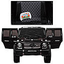 Дитячий електромобіль Джип M 3567 EBLR-2 (4WD), Mercedes G65 VIP, чорний, фото 8