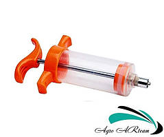 Шприц ветеринарний багаторазовий на 50 мл (Польща)