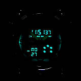 Спортивні наручний годинник Casio G-Shock Meduza з прозорим корпусом і ремінцем, білий циферблат, фото 9