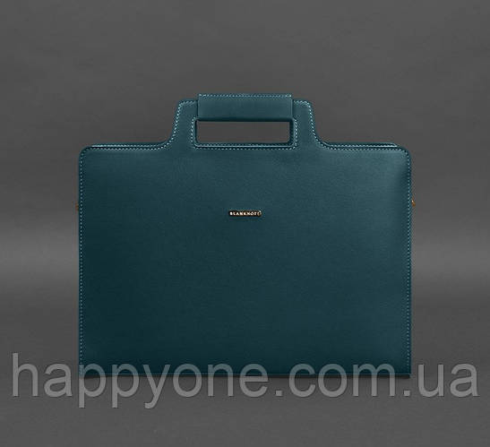 Женская деловая сумка для ноутбука и документов (малахит) (ID ...