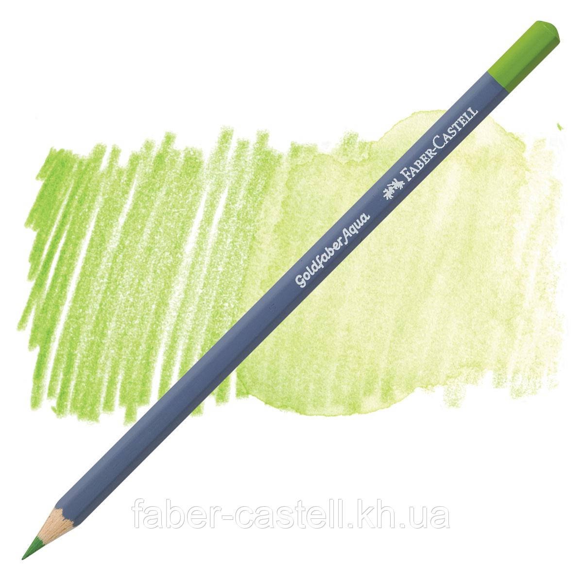 Олівець акварельний Faber-Castell Goldfaber Aqua колір травнева No 170 (May Green), 114670