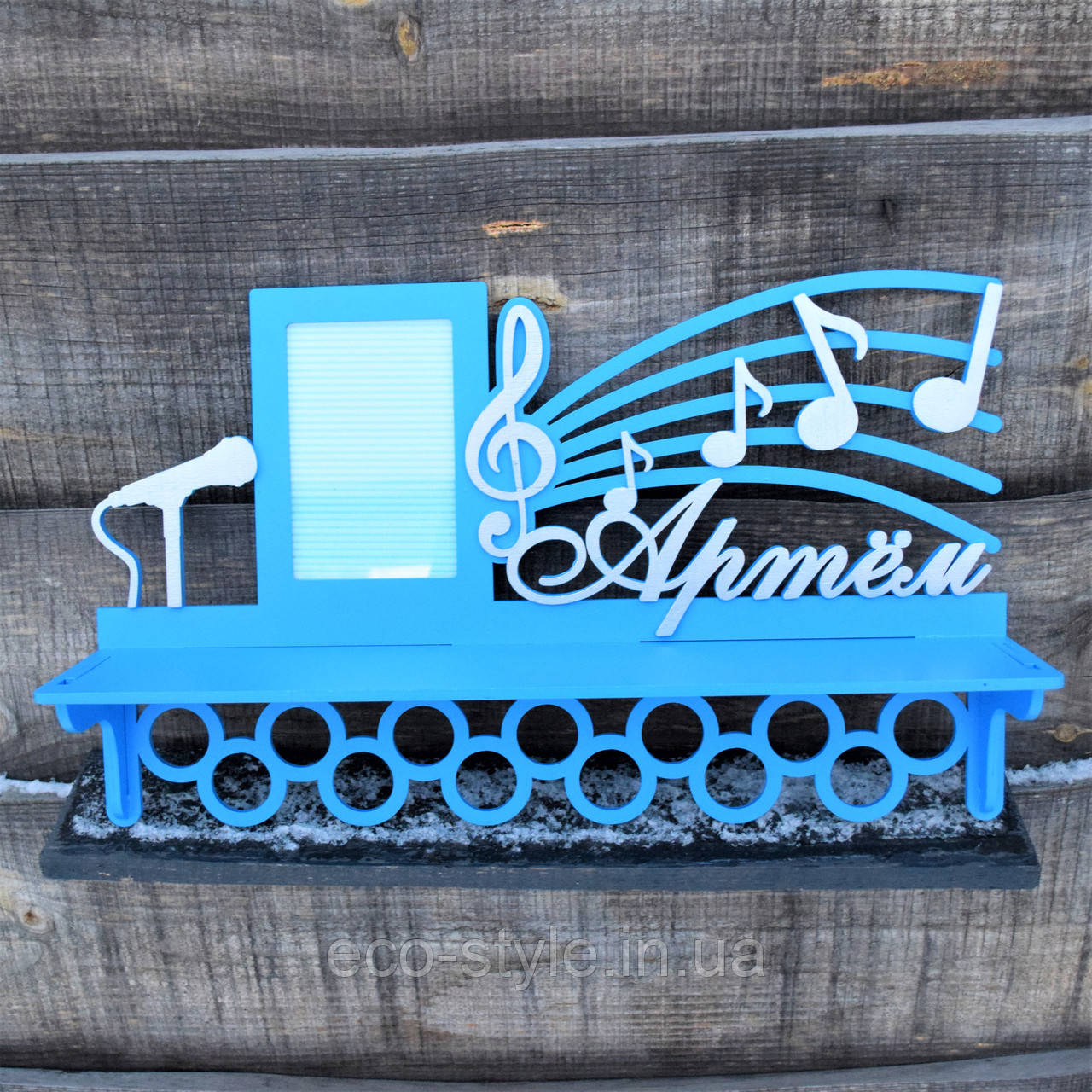 Медальниця вокал. Полиця для нагород з вокалу. Тримач для медалей. Холдер для медалей вокал, фото 1