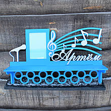 Медальниця вокал. Полиця для нагород з вокалу. Тримач для медалей. Холдер для медалей вокал