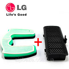 Комплект фільтрів для пилососу LG VK 75103HU MDJ63408601 MDJ63408704 - запчастини для пилососів